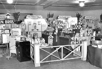The Food Product Display Booth