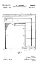 Art Deco Sewing machine Case Patent 2502372