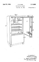 Dreyfuss-designed GE Flat-Top Patent No.2,114,880