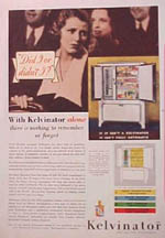 Two Door Kelvinator Refrigerator