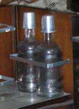 Radiobar from Reader Jan Closeup of the Cocktail Shaker and Decanters