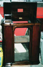 Radiobar Restoration: Completed Two Tone Stain