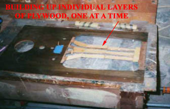 Radiobar Restoration: Rebuild Plywood Substrate -1 