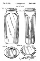 Radiobar Restoration: radiobar jars design patent D-111,034