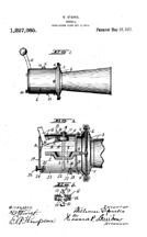 Sparks Horn Patent No. 1,227,085