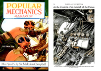 Control Room of a future rocket ship