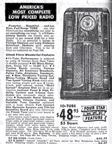1937 Sears Catalogue Ad for the M-4486  Radio
