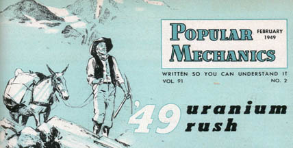 Article on the 1949 Uranium Rush