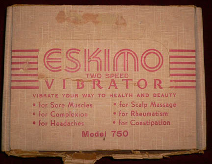 Eskimo Vibrator Original Box