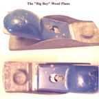 Retail Cost of the A.C. Gilbert Company Big Boy Tools compared with actual tools -- wood planes 