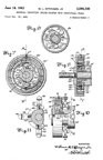 Effinger Patent for the Thunderhead Engine No.  3,064,309