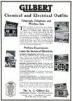 A.C. Gilbert Company Electricity  Set - advertisement for technical-scientific kits