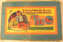 A.C. Gilbert Company Erector Brik Set -- Cover