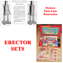 Button to send you to discussion of Erector Sets