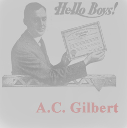 Button to send you to discussion of A. C. Gilbert