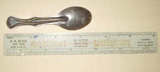 The Measuring Spoon from the Gilbert Chemistry Set