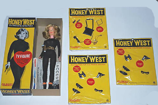 A.C. Gilbert Company Honey West Action Figure