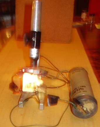 Gilbert Microscope Power pack illuminating Objective Stage
