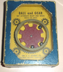A.C. Gilbert Company Puzzle - rods and gears