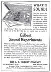 A.C. Gilbert Company Sound Experiments Set