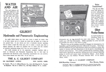 A.C. Gilbert Company Weather, and Hydraulic Sets