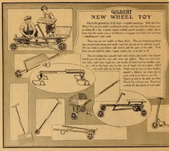 A.C. Gilbert Company New Wheel Toy