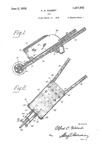 A.C. Gilbert Company New Wheel Toy Wheelbarrow Patent No. 1457972