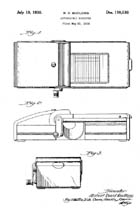 Autographic Register Design patent D110536
