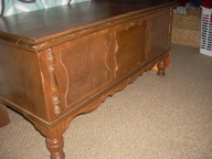 1930s Jacobean  Cavalier Cedar Chest 