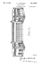 Gas Station design patent D-85,599