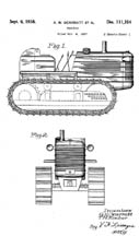 caterpillar tractor patent D111154