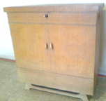 Victorias late 1950s Cavalier Cedar Cabinet    