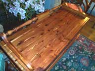 Curly Maple Traditional Cavalier Cedar Chest 