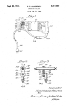 Albertson Chuck Key Patent No. 2,257,559