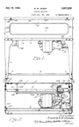  Conlon Ironer Patent No. 1,867,839