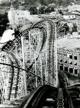 Henry Traver Crystal Beach Cyclone Roller Coaster