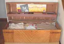  1940s Cavalier Cedar Chest open
