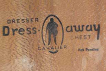  Cavalier Dress-Away Chest Makers's Mark