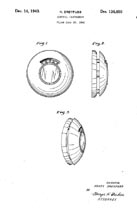 Dreyfuss Honeywell Thermostat Patent D-136850