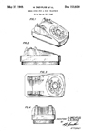 Western Electric Model 500 Desk Phone Patent D-153,928