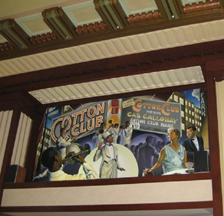Tribute to the Cotton Club, Mural in the lobby of the Edison Hotel in NYC