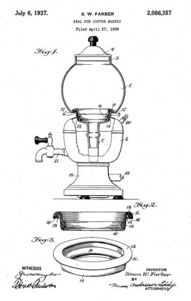 Simon Farber's Robot Patent 2,086,357