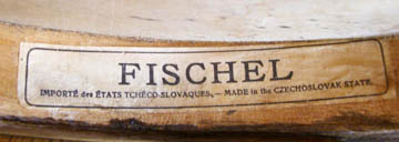 Fischel Bentwood Paper label