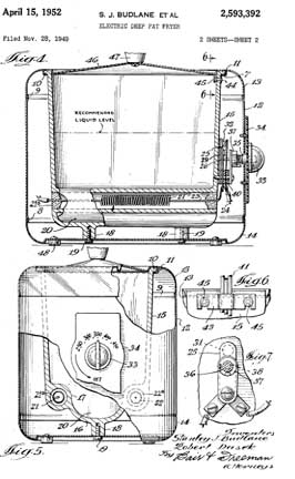 FryRyte Patent Drawing