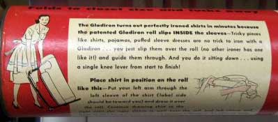 Gladiron original Roller label