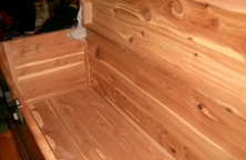 Andreas Cavalier Cedar Chest 