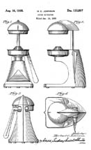 Johnson juicer design patent D-110897