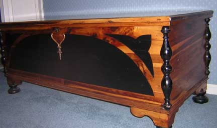 Kathi's Painted Cavalier Chest