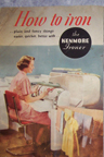  1952 Kenmore Ironer Manual Cover 