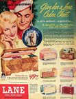  Lane Cedar Chest Adverisement From 1951